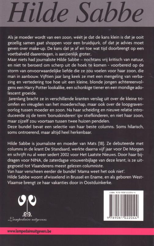 Achterkant van De liefde van mijn leven