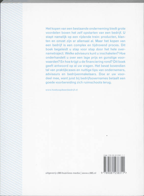 Achterkant van Hoe koop ik een bedrijf?