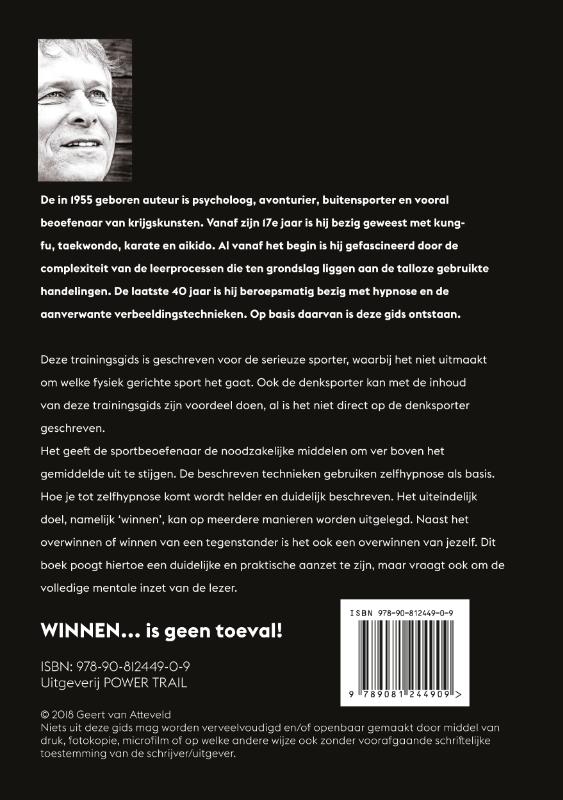 Achterkant van Winnen is geen Toeval