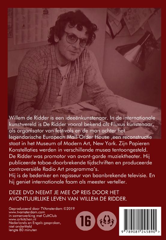 Achterkant van The adventures of Willem de Ridder