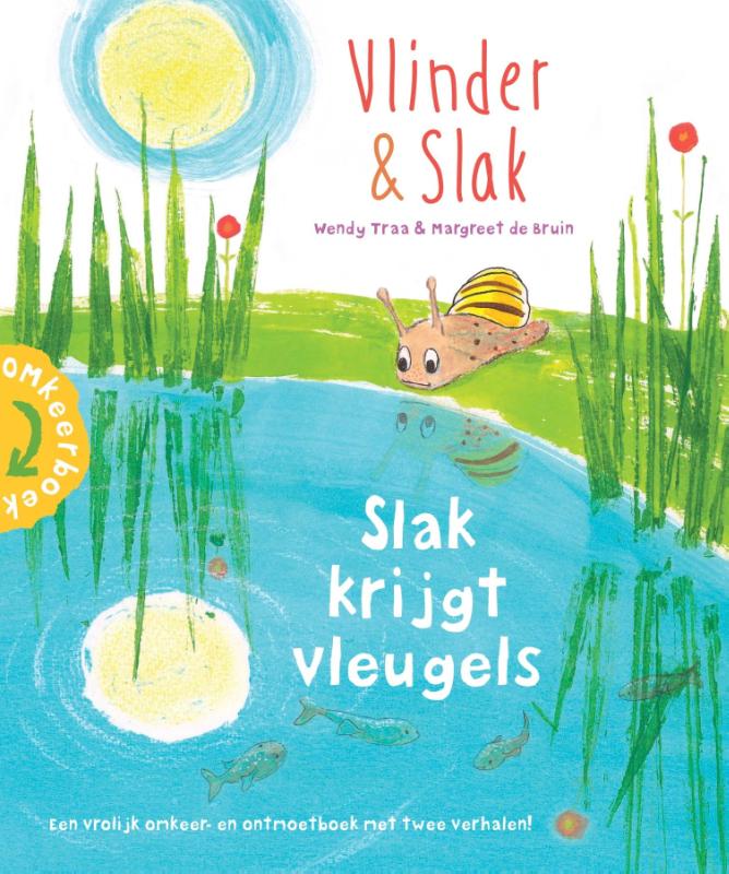Achterkant van Vlinder & Slak