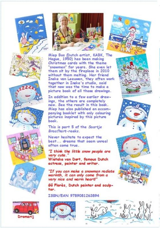 Achterkant van How Snowmen Became Snow People