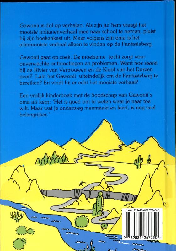 Achterkant van Het mooiste indianenverhaal