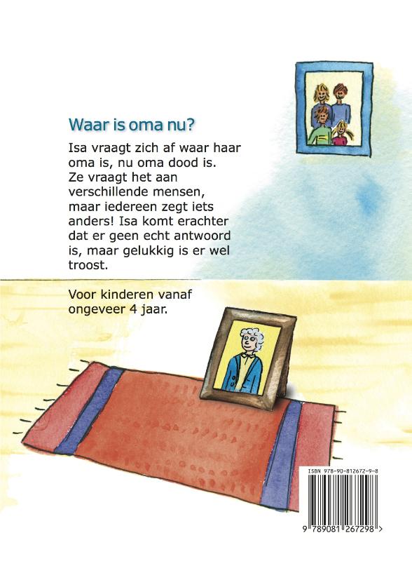 Achterkant van Waar is oma nu?