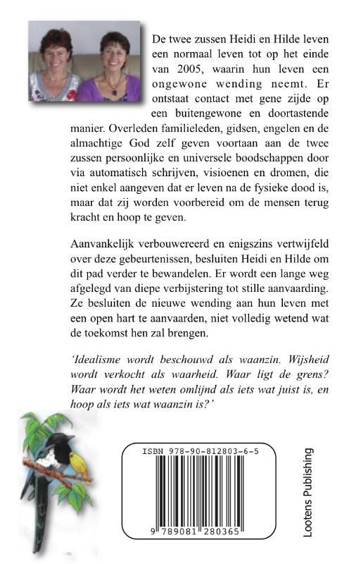 Achterkant van Geef mij je hand