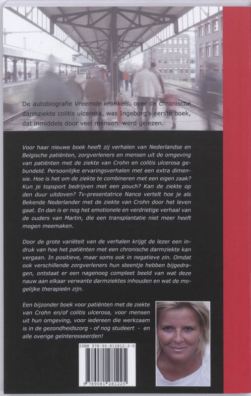 Achterkant van Bijzondere ervaringsverhalen Ziekte van Crohn & colitis ulcerosa