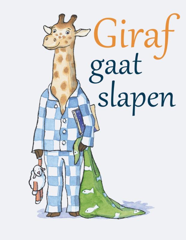 Achterkant van Giraf gaat slapen