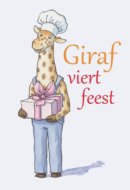 Achterkant van Giraf viert feest