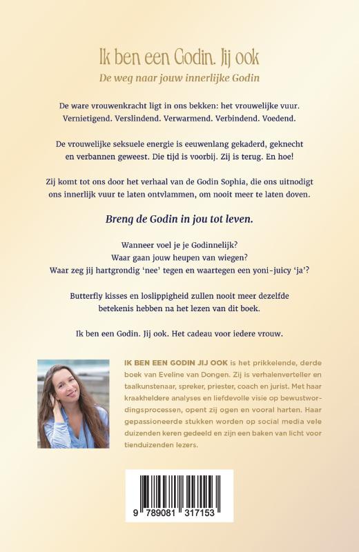 Achterkant van Ik ben een Godin. Jij ook.