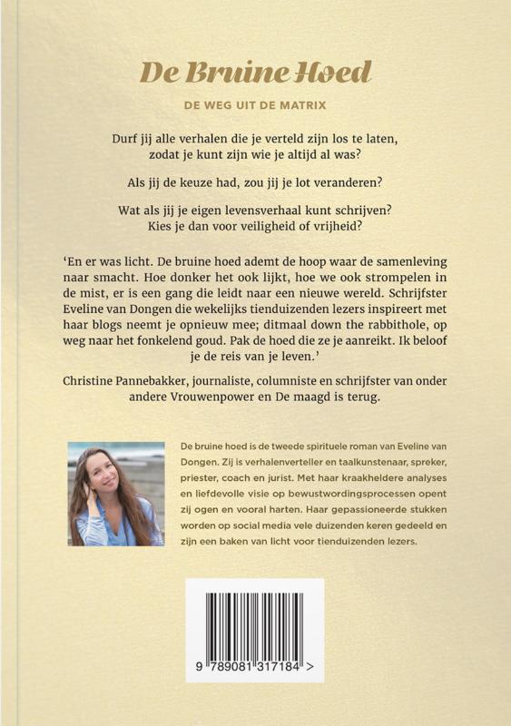 Achterkant van De bruine hoed