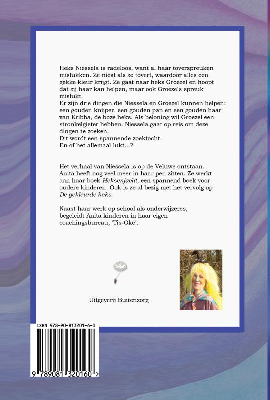 Achterkant van De gekleurde heks