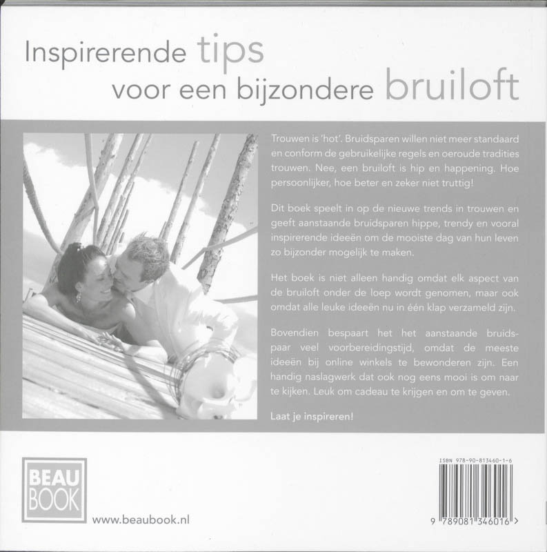 Achterkant van Inspirerende Tips voor een Bijzondere Bruiloft