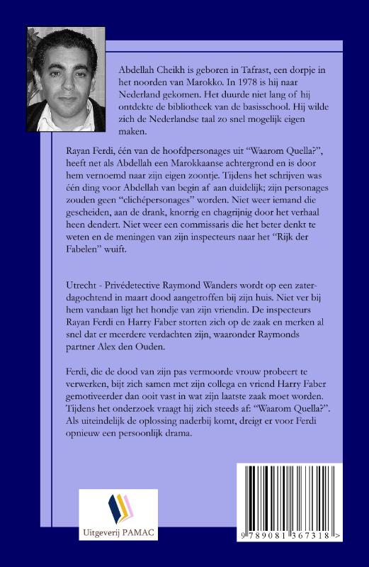 Achterkant van Waarom Quella?