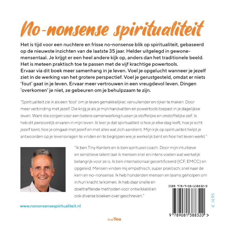 Achterkant van No-nonsense spiritualiteit