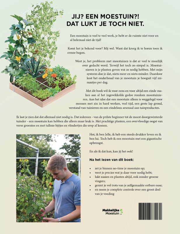 Achterkant van De makkelijke moestuin