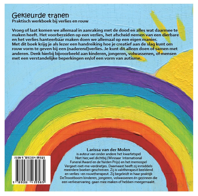 Achterkant van Gekleurde Tranen
