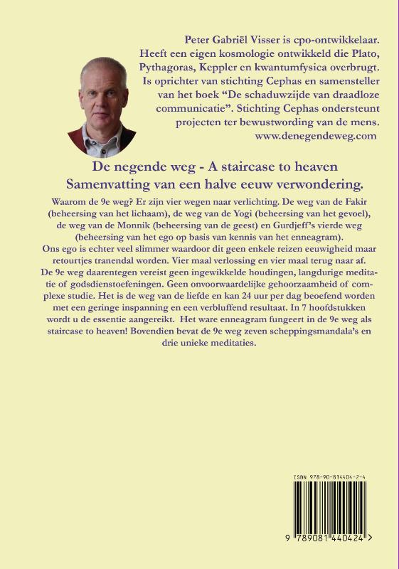 Achterkant van De negende weg