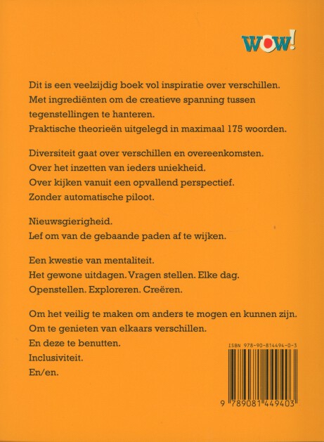 Achterkant van WoW!