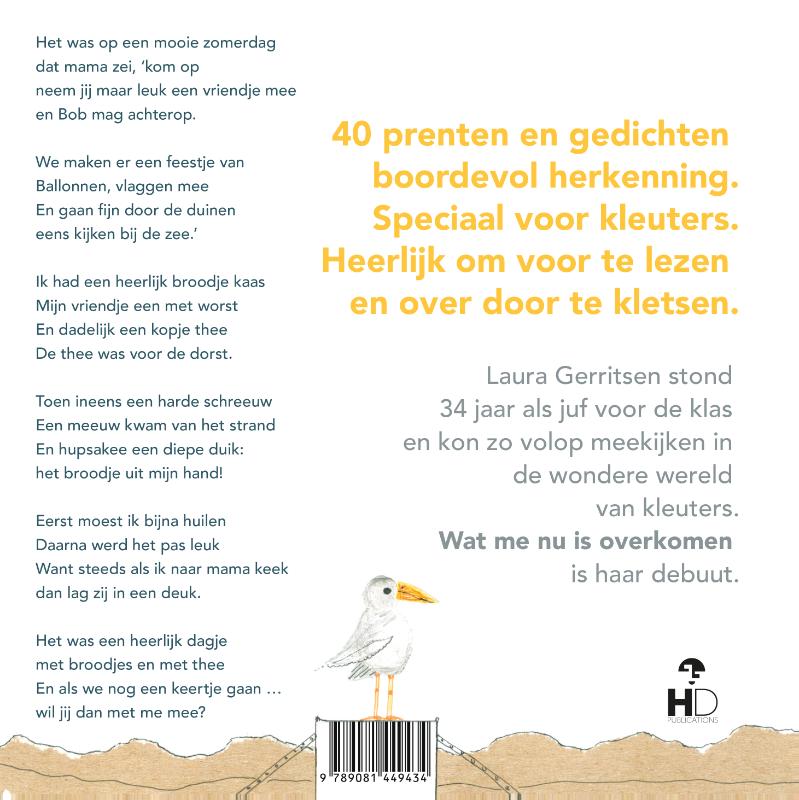 Achterkant van Wat me nu is overkomen