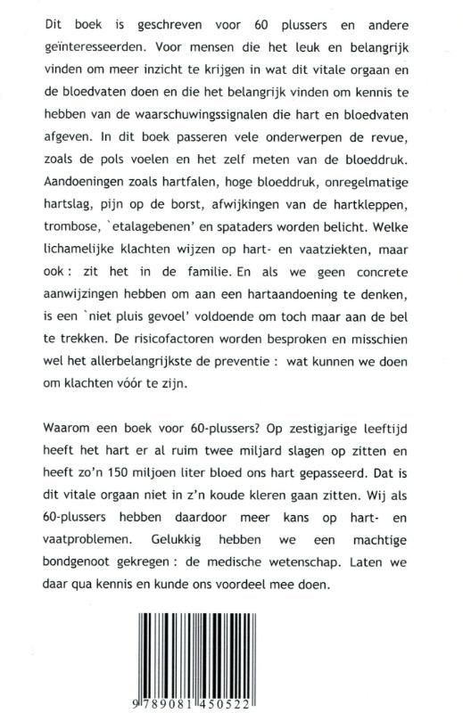Achterkant van Het hart na twee miljard slagen