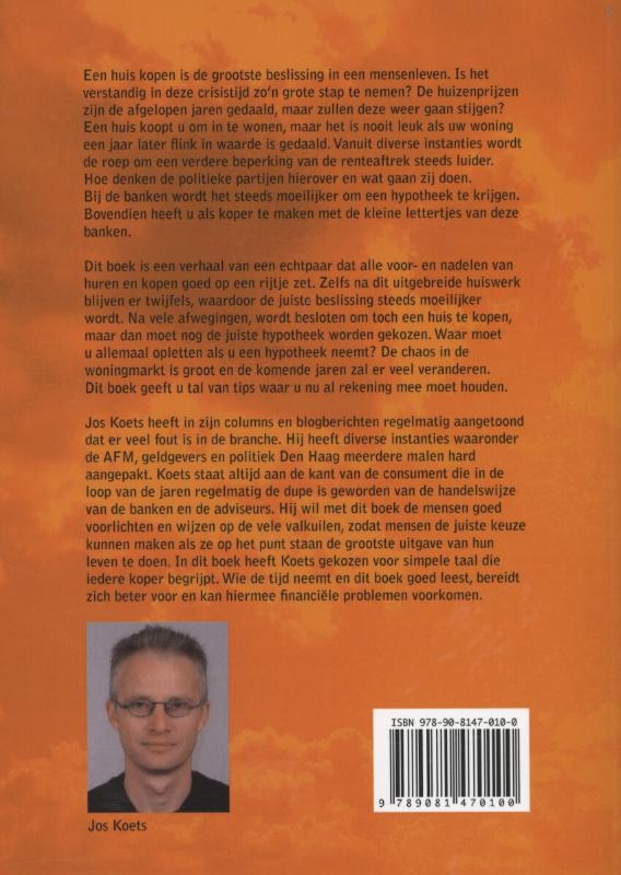 Achterkant van Een huis kopen in crisistijd