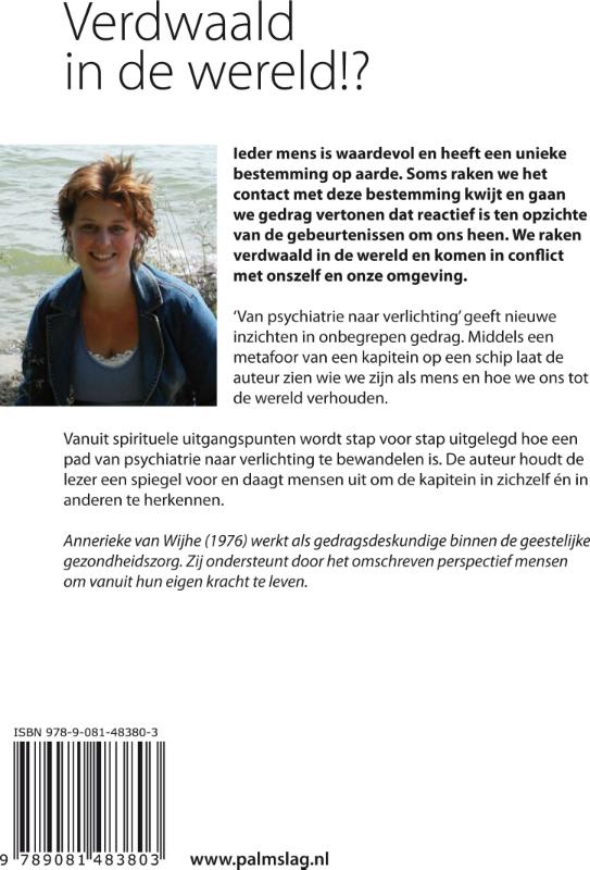 Achterkant van Van psychiatrie naar verlichting