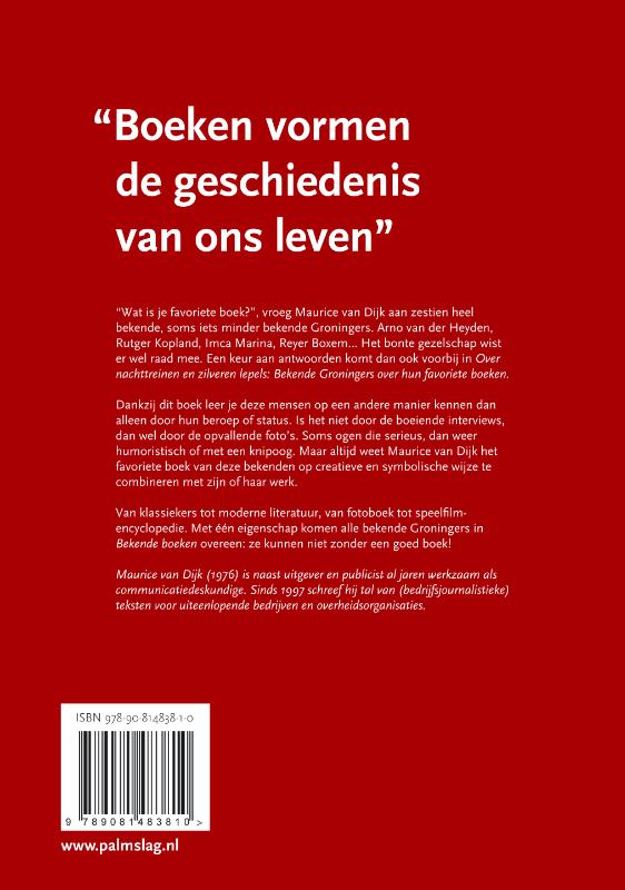 Achterkant van Over nachttreinen en zilveren lepels