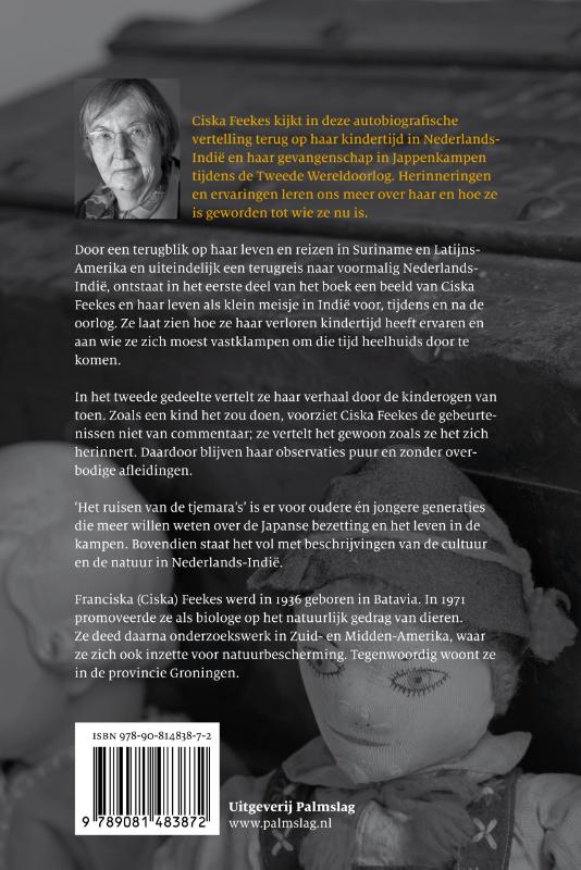 Achterkant van Het ruisen van de tjemara's