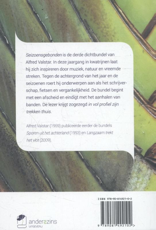 Achterkant van Seizoensgebonden