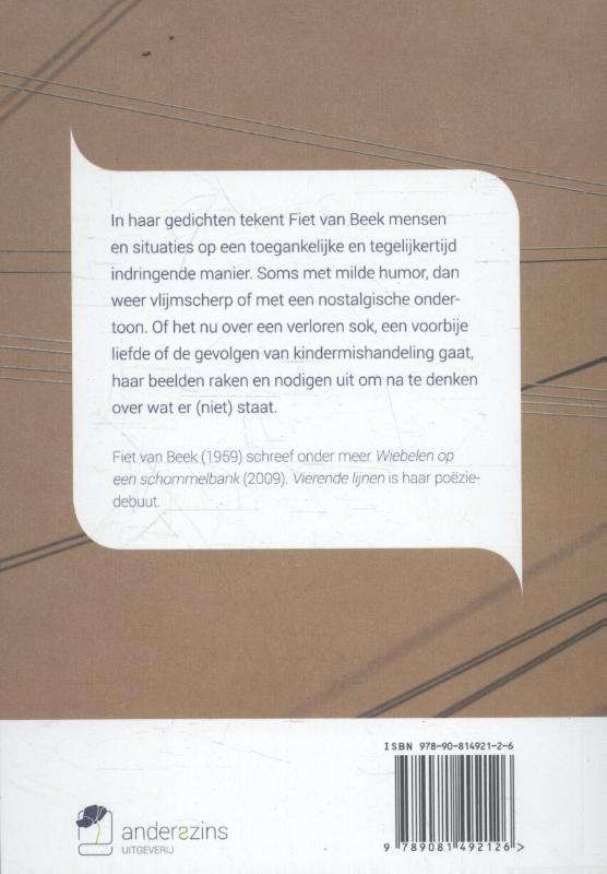 Achterkant van Vierende lijnen