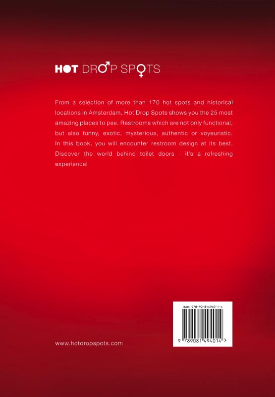 Achterkant van Hot Drop Spots Amsterdam