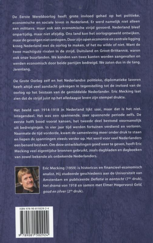 Achterkant van Neutraal Nederland in oorlogstijd