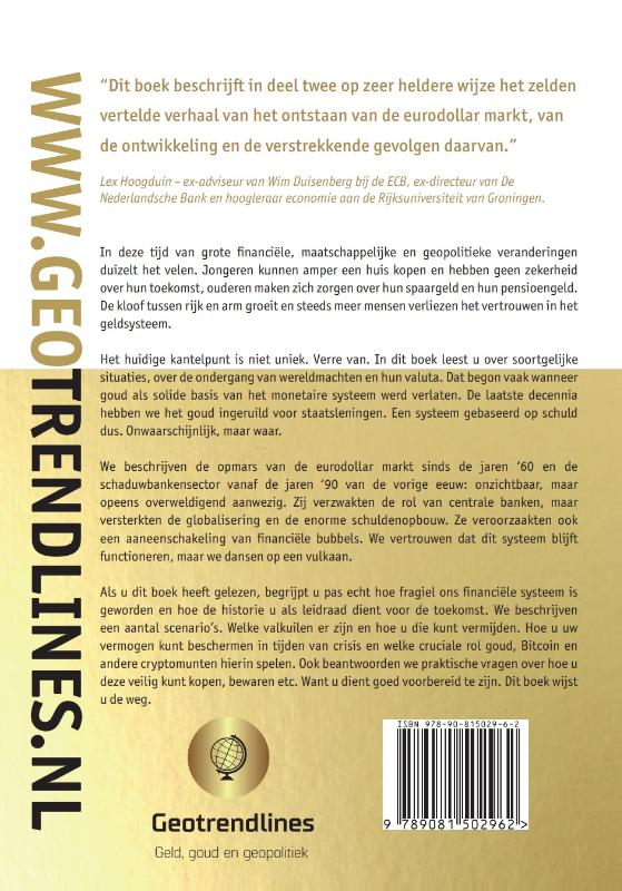 Achterkant van Van Goud tot Bitcoin!