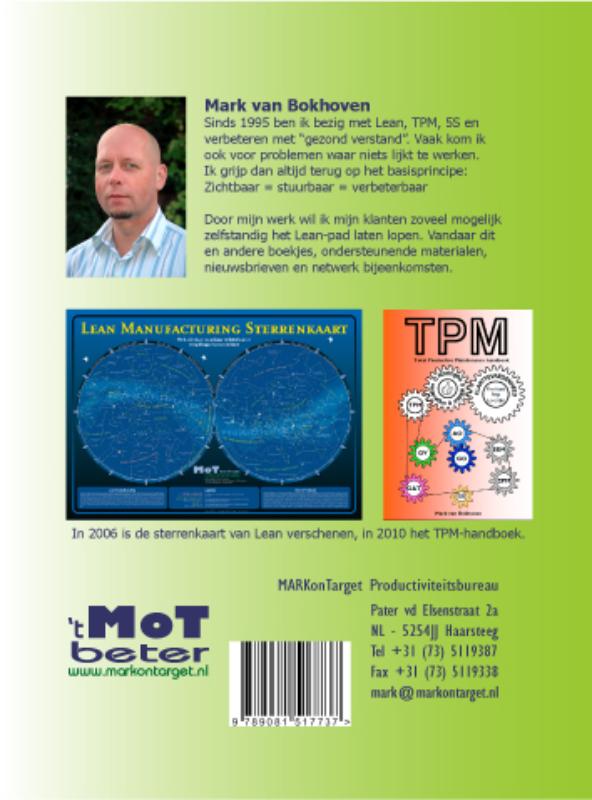 Achterkant van Lean Manufacturing