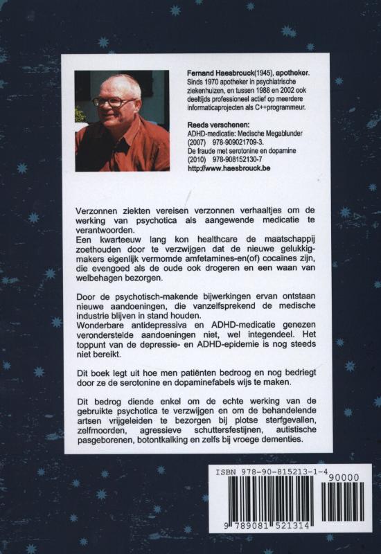Achterkant van Requiem der veronderstelde ziekten