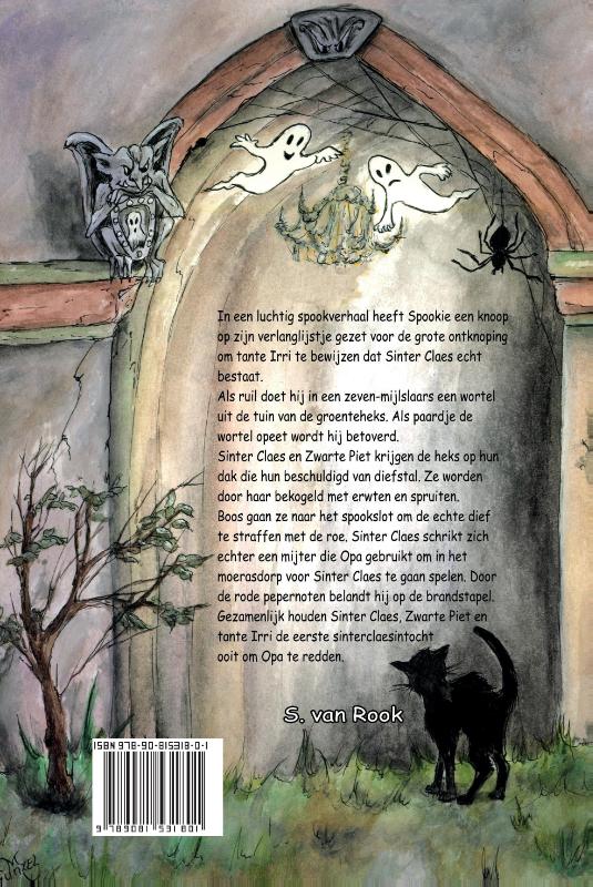 Achterkant van Sinter Claes op Spookslot