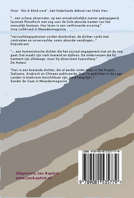 Achterkant van Grondstof
