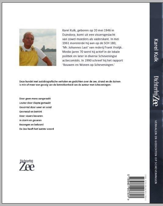 Achterkant van Dichterbij Zee