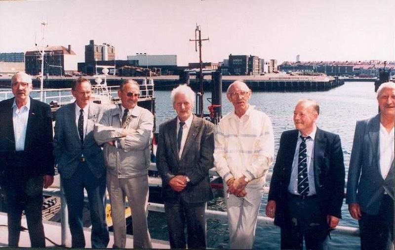 Achterkant van Scheveningse Engelandvaarders