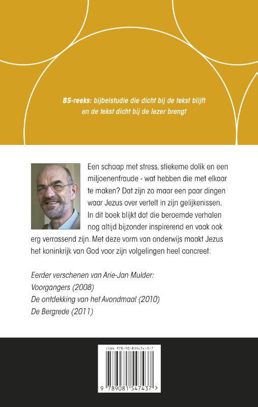 Achterkant van De gelijkenissen van Jezus