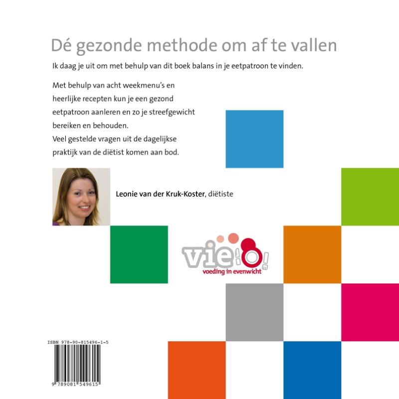 Achterkant van Breng balans in je menu