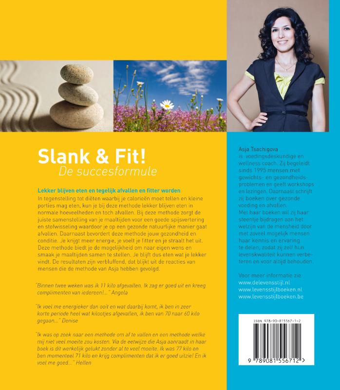 Achterkant van Slank & Fit!