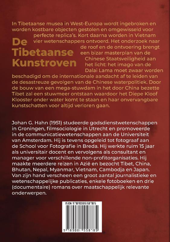 Achterkant van De Tibetaanse Kunstroven