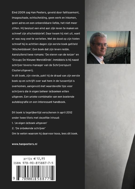 Achterkant van De onbekende schrijver