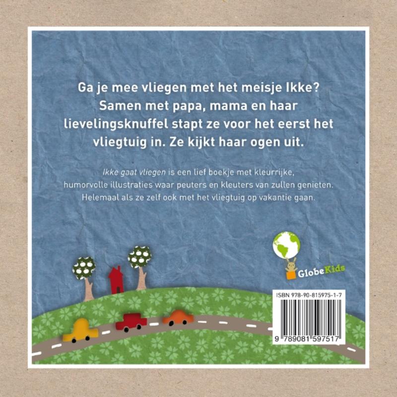 Achterkant van Ikke gaat vliegen