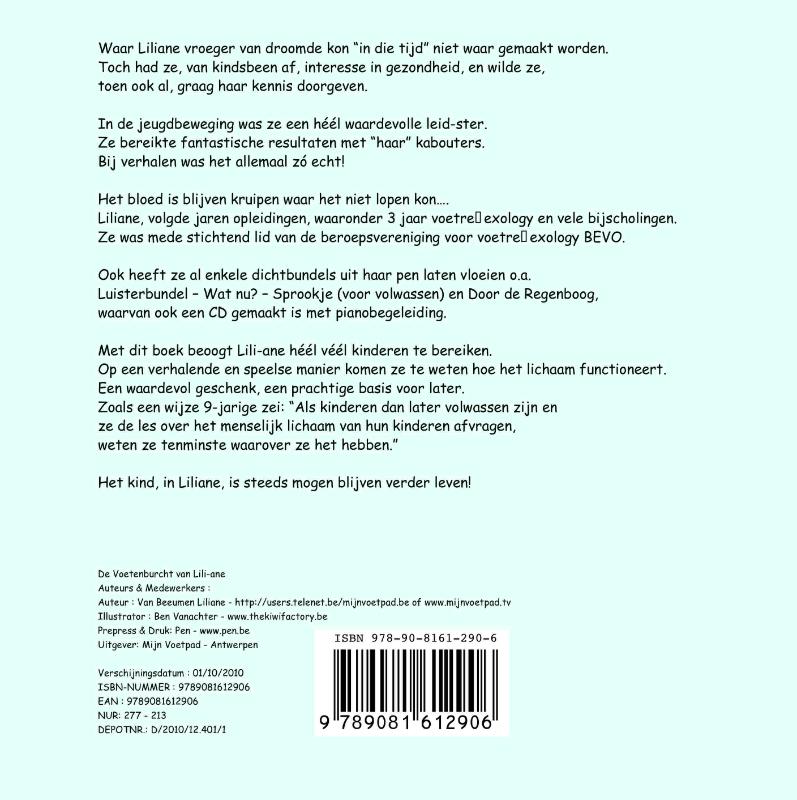 Achterkant van De Voetenburcht van Liliane