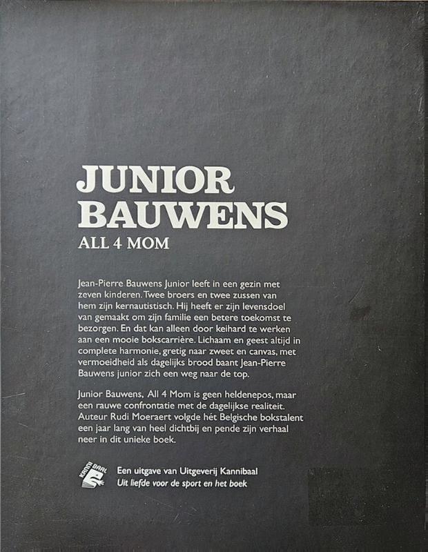 Achterkant van Junior Bauwens