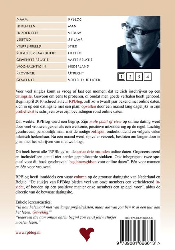 Achterkant van Alles weten over online daten