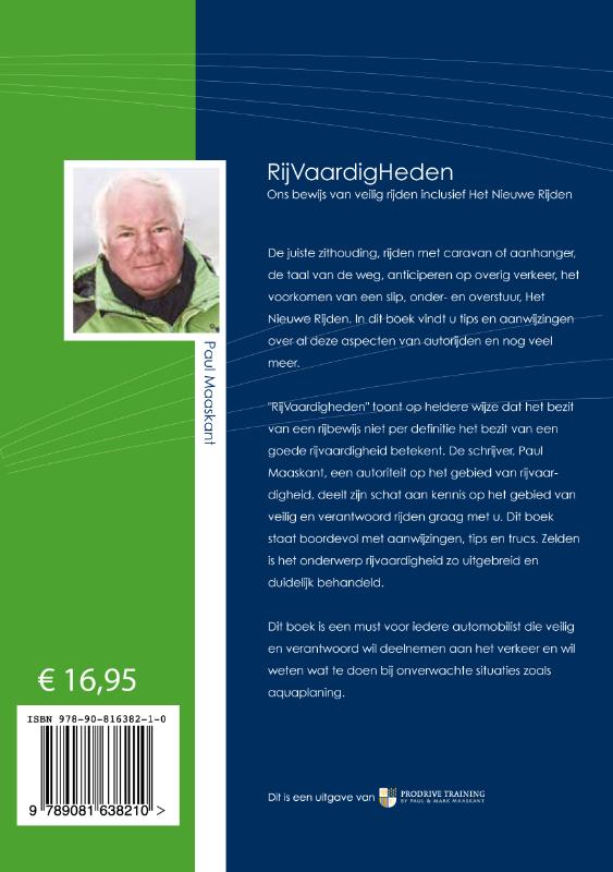 Achterkant van Rijvaardigheden