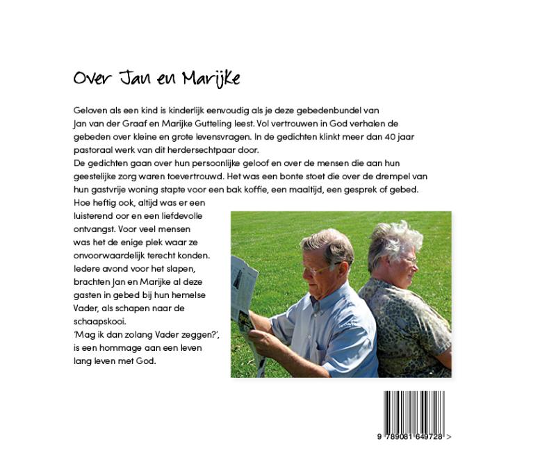 Achterkant van Mag ik zolang dan Vader zeggen?